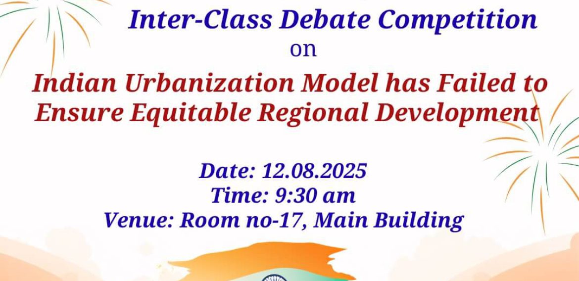 An Inter-class Debate Competition