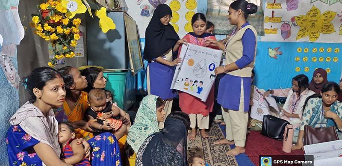 Awareness Programme at Anganwadi Centre