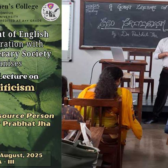 Guest lecture on  Ecocriticism