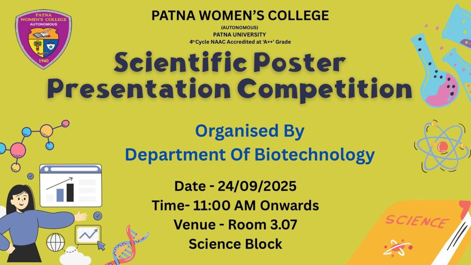 Poster Presentation Competition – Patna Women's College
