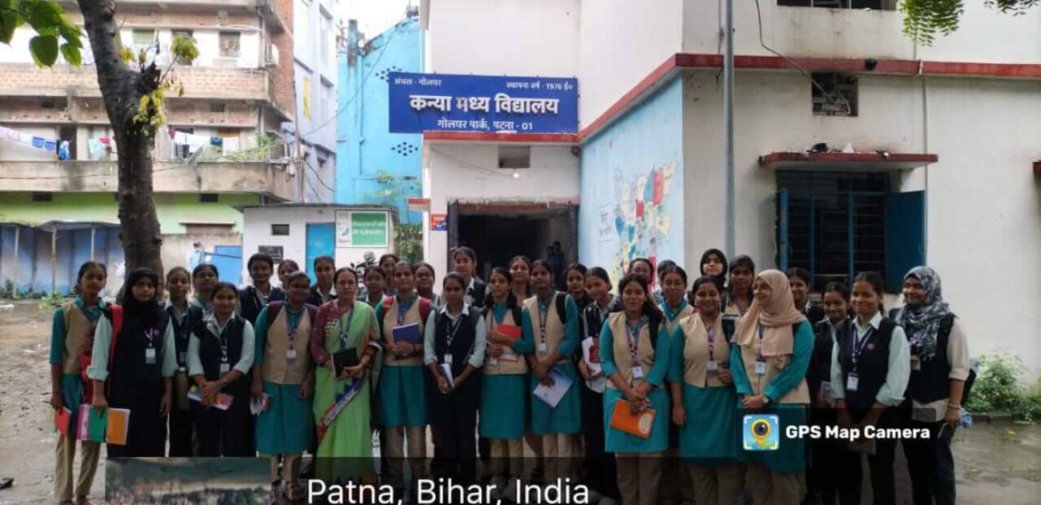 An educational visit to Girls Middle School