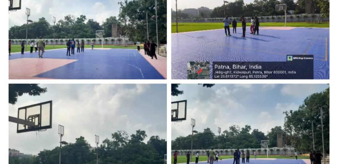 बास्केटबॉल और ताइक्वांडो का मॉर्निंग प्रैक्टिस सेशन