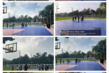 बास्केटबॉल और ताइक्वांडो का मॉर्निंग प्रैक्टिस सेशन